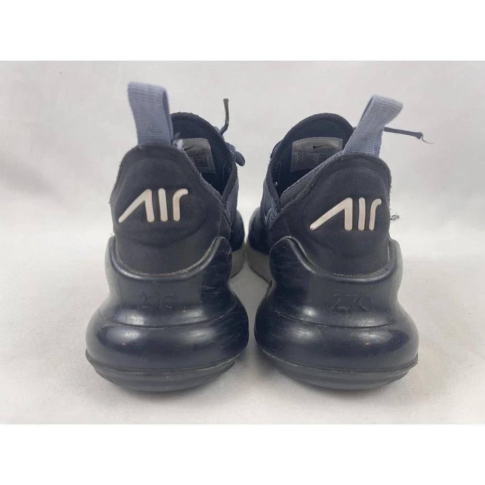 Nike‎ Air Max 270 Boys Size 6.5Y Obsidian Blue Black Running Shoes 943345-408